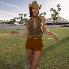 Sleeveless Patchwork V Neck Romper GZJQ-K25Q83871