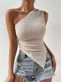 Single Shoulder Knits T-shirts GZYF-1130