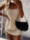 Sleeveless Tie Up Knits Mini Dress GZYF-1150