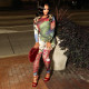 Print Long Sleeve Tight Jumpsuit GZJQ-K25Q84127