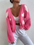 Drop-Shoulder Knit Cardigan GZYF-1082