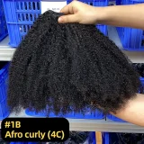 Human Hair Double-Ply Braided Hair Bundle Wig JFDX-97507