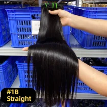 Human Hair Double-Ply Braided Hair Bundle Wig JFDX-97507