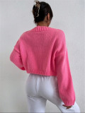 Drop-Shoulder Knit Cardigan GZYF-1082