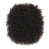 Human Hair Fro Curly Drawstring Ponytail Wigs JKLS-59778