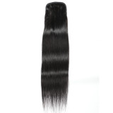 Human Hair Straight Drawstring Ponytail Wigs JKLS-31392