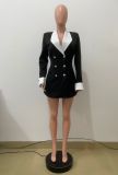 Fashion Blazer Dress QODY-6070