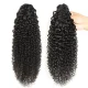 Human Hair Clip-On Ponytail Wig JKLS-55547