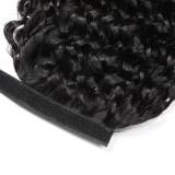 Wrap Around Ponytail Water Wave Human Hair Wigs JKLS-85088