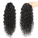 Water Wave Human Hair Ponytail Clip Wigs JKLS-49662