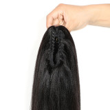  Straight Human Hair Ponytail Wig JKLS-48540