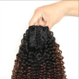 Human Hair curly Ponytail Hair Wig JKLS-85373