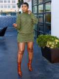 Casual Plaid Knits Two Piece Skirts Set TR-1353