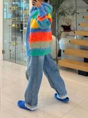 Colorful Knits Loose Coats TR-1351
