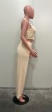 V Neck Sleeveless Vest Pants Suit SHMF-6183