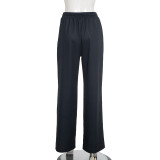 Casual Drawstring Loose Pants GSBD-D25PT437