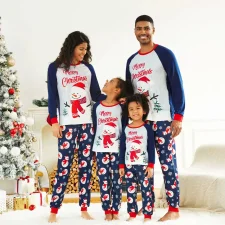 Christmas Print Family Homewear Set GSGS-0571