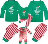 Christmas Print Pajama Family Matching Set GSGS-0618#