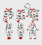Christmas Print Matching Family Long-Sleeve Pajama Set GSGS-0715
