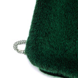Fashion Solid Color Fur Warm Sleeveless Top GSBD-Y25TP358
