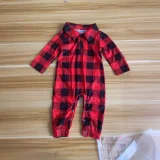 Christmas Plaid Shirt Family Pajama Set GSGS-0612#