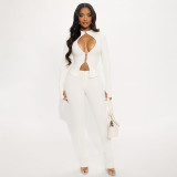 Sexy Tight Top And Pants  Two Piece Sets GSBD-D25ST363