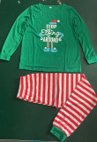 Christmas Print Pajama Family Matching Set GSGS-0618#