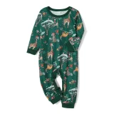 Christmas Family Homewear Print Parent-Child Set GSGS-0622