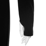 Sexy Tight Top And Pants  Two Piece Sets GSBD-D25ST363