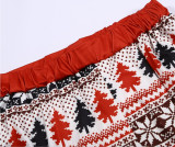 Christmas Print Matching Family Long-Sleeve Pajama Sets GSGS-0528#