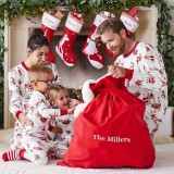 Santa Claus Print Pajama Family Set GSGS-0677