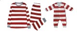 Striped Print Parent-Child Homewear Set GSGS-0590