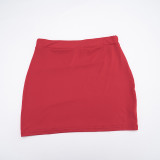 Sexy Off-shoulder Flared Sleeves Top And Skirt Two Piece Sets GSBD-D25ST397