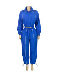 Sports Casual Coat Pants Two Piece Set CH-25052
