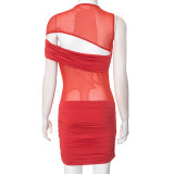 Sexy Hollow Out Mini Dress GSBD-D25DS022