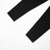 Sexy Slim Long Sleeve Hollow Jumpsuits GSBD-D25JP341