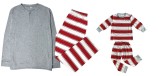 Striped Print Parent-Child Homewear Set GSGS-0590