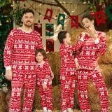 Christmas Family Homewear Printed Pajama Set GSGS-0573