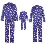 Christmas Print Crew Neck Family Matching Sets GSGS-0616