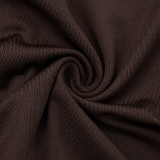Solid Color Ruched Mini Dress GSZM-D25DS500