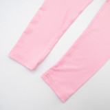 Casual Sports Color Block Slim Coat And Pants Two Piece Set GSBD-D25ST350