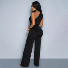Sleeveless Slash Neck Jumpsuit YF-20002