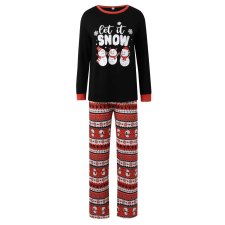 Christmas Snowman Print Matching Family Pajama Set GSGS-0658