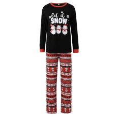 Christmas Snowman Print Matching Family Pajama Set GSGS-0658