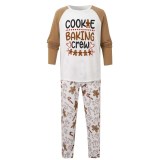 Christmas Print Matching Family Long-Sleeve Pajama Set GSGS-0716