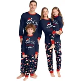 Christmas Print Matching Family Long-Sleeve Pajama SetGSGS-0869
