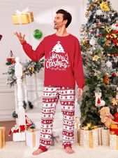 Christmas Print Family Matching pyjamas Sets GSGS-0840