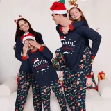 Christmas Print Matching Family Long-Sleeve Pajama SetGSGS-0869