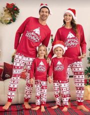 Christmas Print Family Matching pyjamas Sets GSGS-0840