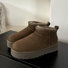 Thick-soled Short Snow Boots (Heel height: 3CM) GDMX-1020